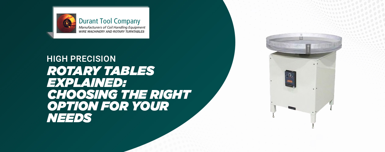 High Precision Rotary Tables: Choose the Right One